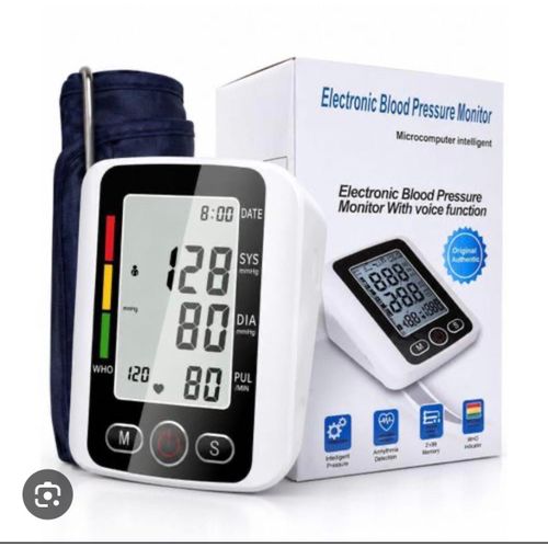 Electronic Blood Pressure Monitor with Voice Function