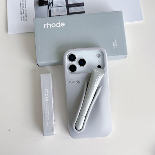 Silicon Rhode Iphone 11 Phone case+ Lip tint combo Phone Cover