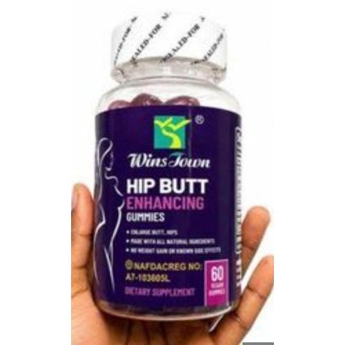Hip and Butts Enhancement 60 Gummies (1pc) NAFDAC REG NO. A7-103605L