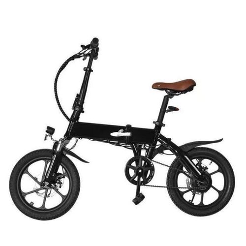 Advanced Folding Electric Bike with 16-Inch Tires and Compact Design