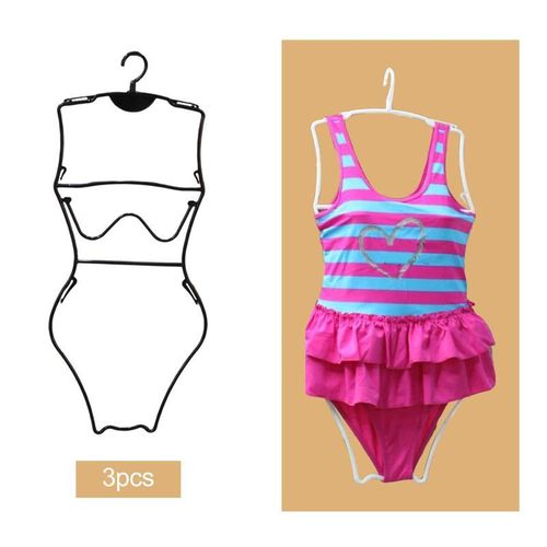 3pcs Bikini Hangers Dress Lingerie Hangers For Sleepwear Garden Dresses