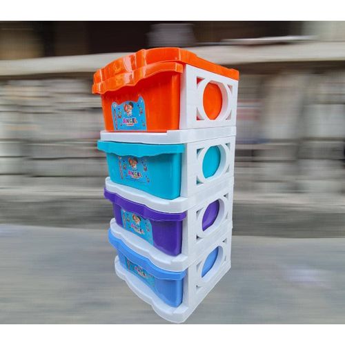 Baby children plastic storage drawer cabinet