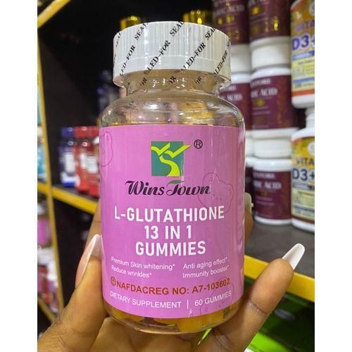 Glutathione Gummies 13 In 1 Gummies Whiten-ing & Anti-Aging Nafdac approved