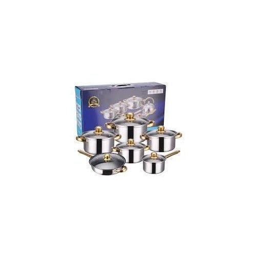 12-piece stainless steel cookware set