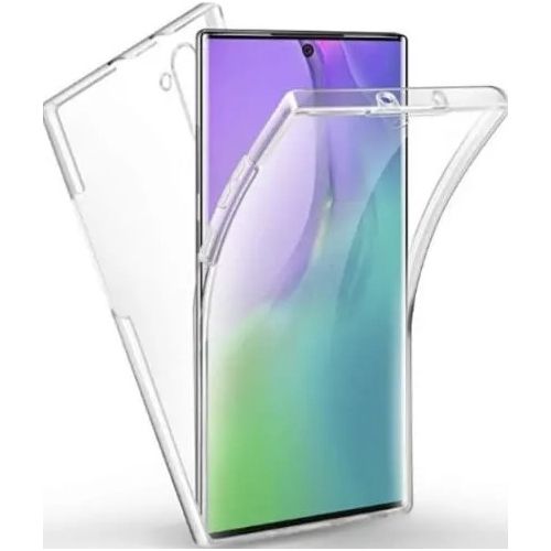 Galaxy Note 10 360 Front And Back Transparent Case