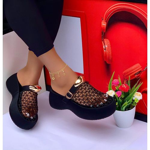 Fashion Sexy Fantastic Lady fashion Black color slippers Beautiful color Beautiful -Black color Fantastic