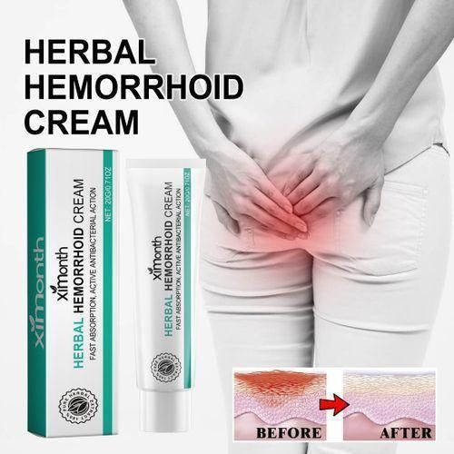Natural Herbal Ingredients Pain Relief Hemorrhoid Cream-Piles Ointment Relief Cream, Fast-Acting Hemorrhoid & Piles Relief Ointment - Herbal Pain Relief Cream for Swelling, Itching & Anal Fissures