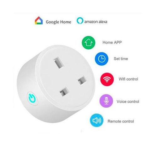 WiFi Smart Plug, 20A Adapter, Wireless Remote Control