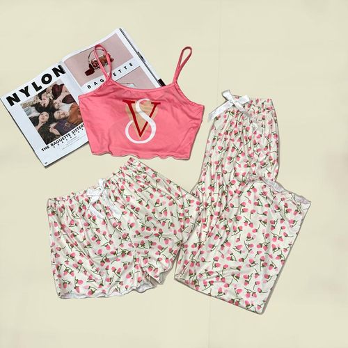 3pcs Trending Sexy Ladies Night Wear -