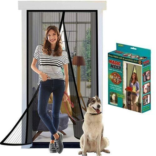 Magic Mesh Anti-Mosquito Hands-Free Screen Door Curtain