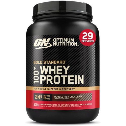 Gold Standard Whey Protein Powder Double Rich Chocolate 2LB