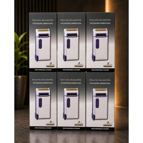Portable Rechargeable Beard Shaver For Men – Compact Electric Razor