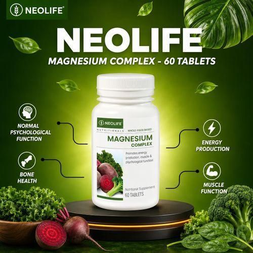 Nutrition Magnesium Complex - 60 Tablets (Single). Magnesium Complex Tri-Mag Blend for Stress Relief, Muscle Relaxation & Energy Support