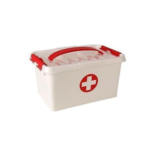 First Aid Kit Emergency Storage Box With Detachable Tray