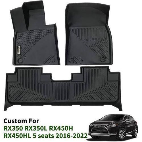 Car Floor Mat TPE Rubber Foot Mat Lexus RX350, RX350L, RX 450, RX 450 2015-2022