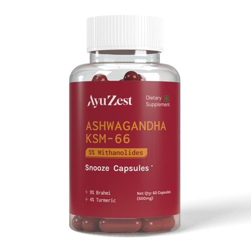 Ashwagandha KSM-66 Snooze 60 Capsules 6000mg
