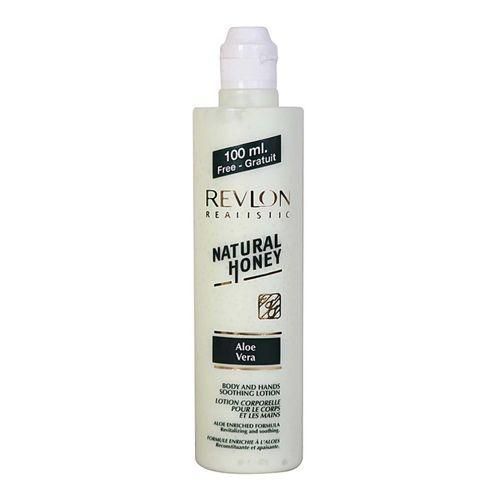 Revlon-Realistic Natural Honey Aloe Vera Body and Hands Soothing Lotion 600ml.