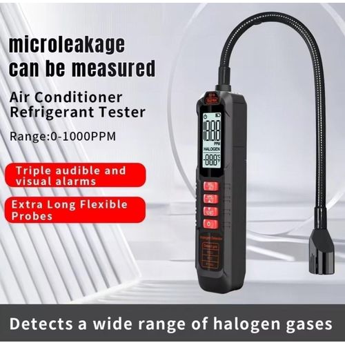 Portable Digital Halogen Gas Leak Detector
