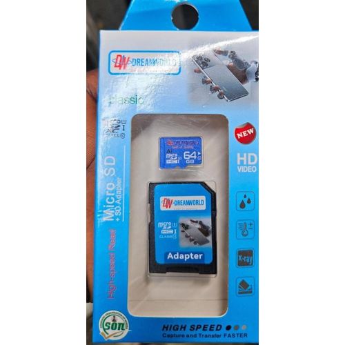 DreamWorld Antivirus Micro SD Memory Card