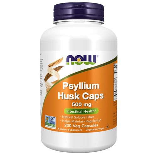 Psyllium Husk Caps 500 mg x200 Veg Capsules
