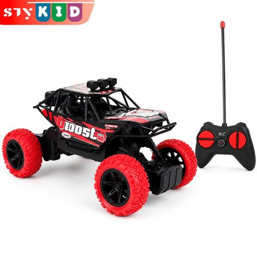 Children 4-Channel RC Off-Road Car Toy Kids Remote Control Cross-Country Climbing Cars Fun for age 8+Yrs (batteries not included)