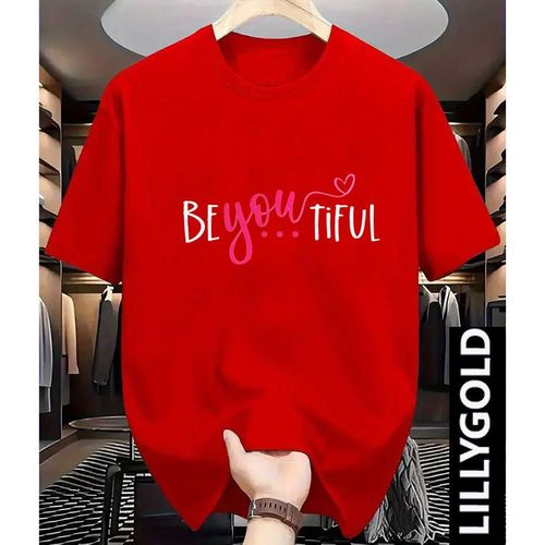 Lilly pattern print tee shirt