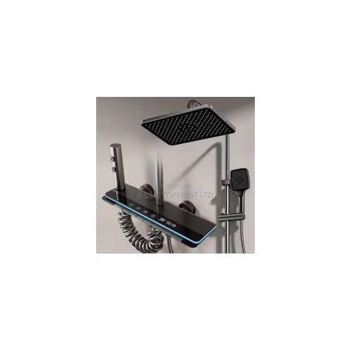 Digital LED standing shower