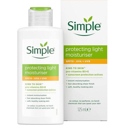 Simple-Kind To Skin protecting light moisturiser SPF15 - UVA + UVB