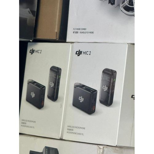 Smart DJI Mic 2 Wireless Microphone 1 TX 1 RX Portable Audio Recording System for Content Creators