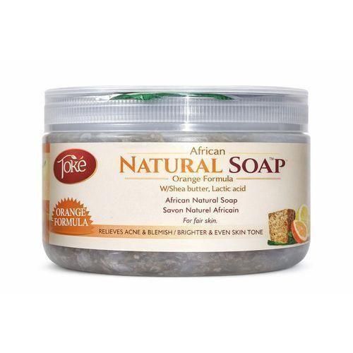 African Natural Soap Orange Formula Shea Butter And Lactic Acid