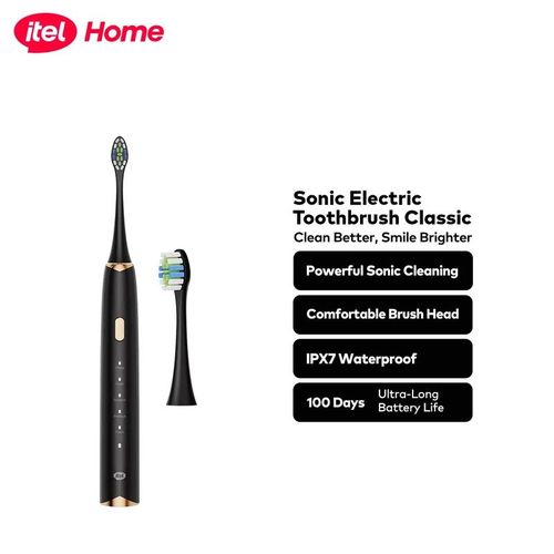 Sonic Electric Toothbrush, 100-Day Battery, IPX7, IET-31