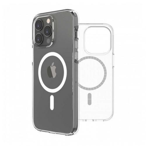 Iphone X, XS, XR, XS MAX,11,12,13,14,15,16 PRO MAX Transparent Magnetic Case Compatible For Wireless Charging