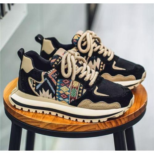 Men's Trendy, Business Casual Shoes, Thick Soled Forrest Gump Shoes