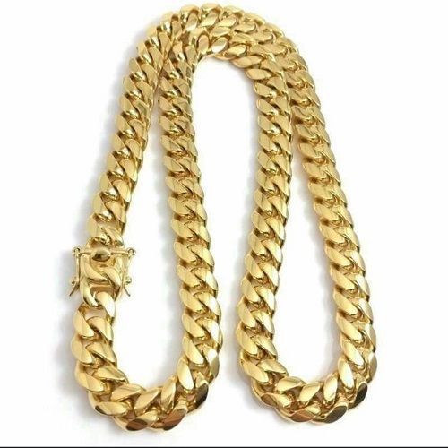 Steel Chain For Men- Gold