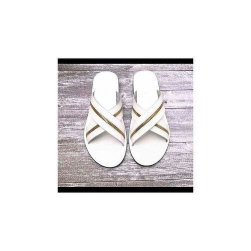 BW Pure White And Zip Designed Palm