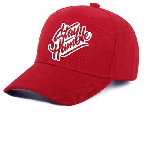 Nice Design Unisex Face Cap- Red
