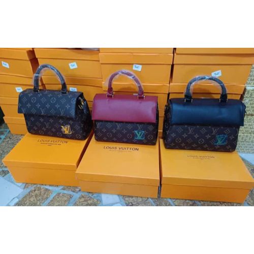 Monogram Flap Luxe Tote – DualTone Designer Handbag Collection