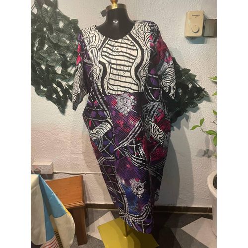 Vibrant Ankara Fashio Dress