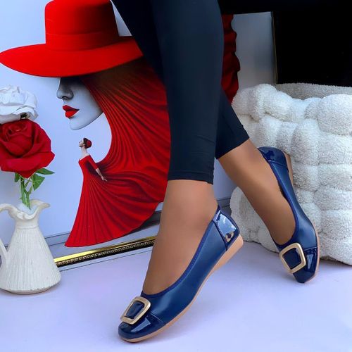 New Women Girl Ladies Cover Shoe Business Work Office Flat Bow Shoe