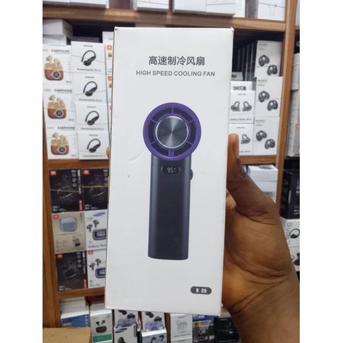 Portable Handheld Powerful High Speed Rechargeable Fan