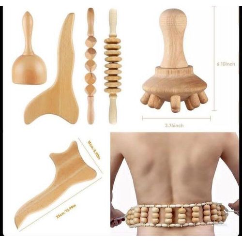 7 PCs Set Maderotherapy