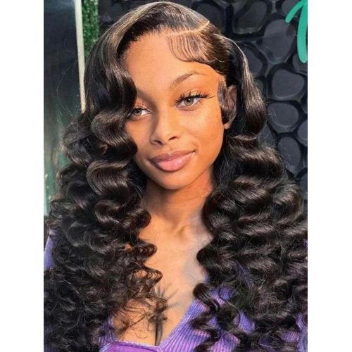 Loose Wave Hair Wig Frontal HD Lace Hair Wig