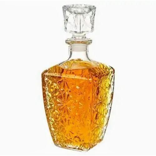 Marquise Vintage Glass Carafe Decanter Wine Bottle