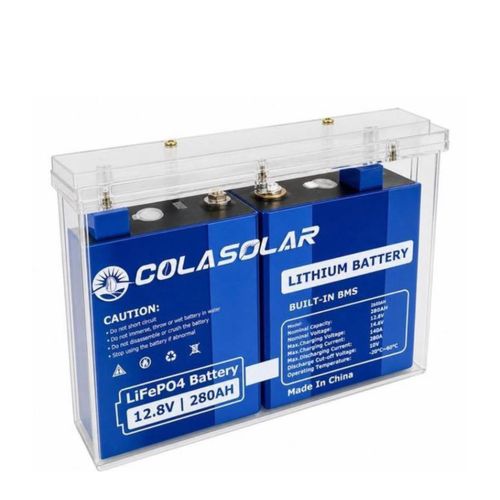 3.6Kwh Transparent Lithium Battery (COLA SOLAR)-12.8V 280AH