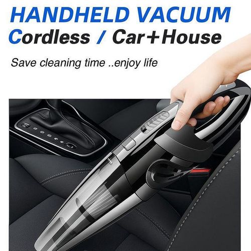 Wireless Vacuum Cleaner Rechargeable for Car Home, 120W