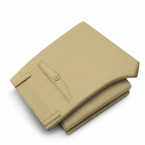 Men Chinos Casual Pants Trousers - Brown