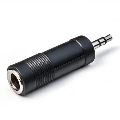6.35mm Female Plug To 3.5mm Male Connector Adapter