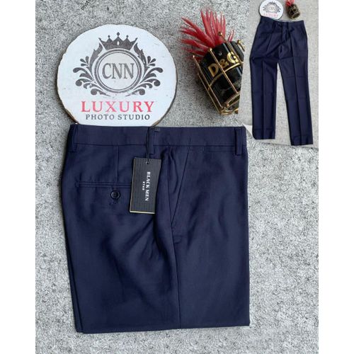 BossLine Classic Men’s Suit Trouser-Navy Blue