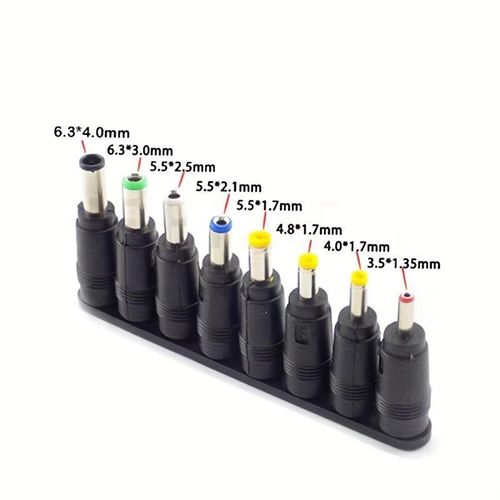 8 In1 Conversion Head, 5.5*2.1mm, Multifunctional Power Conversion Head