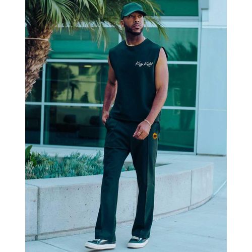 Kartel Black Tank Top & Baggy Pants